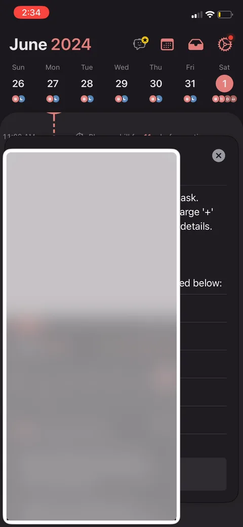 Structured onboarding screen 24