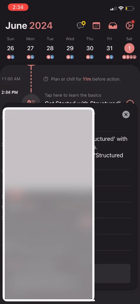 Structured onboarding screen 33