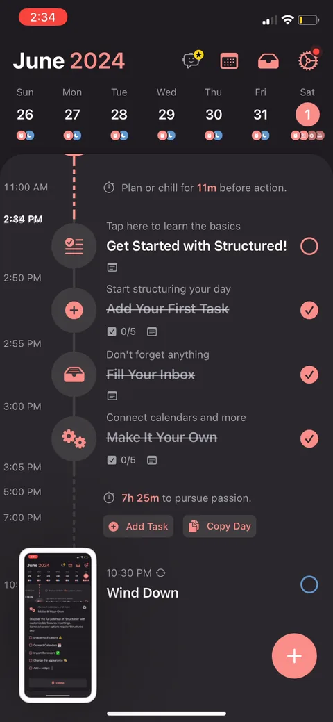 Structured onboarding screen 35