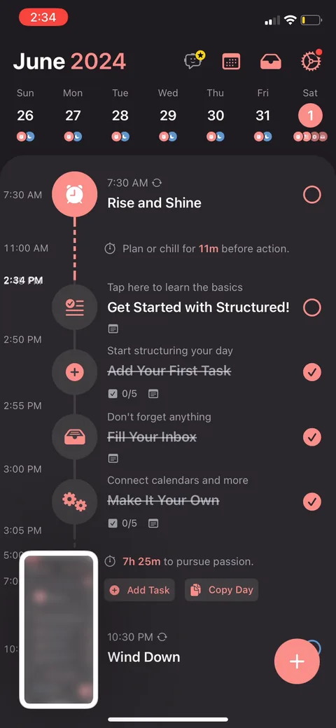 Structured onboarding screen 39