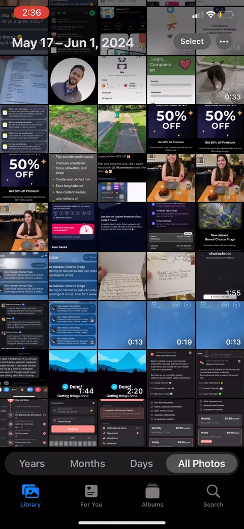 Structured onboarding screen 71