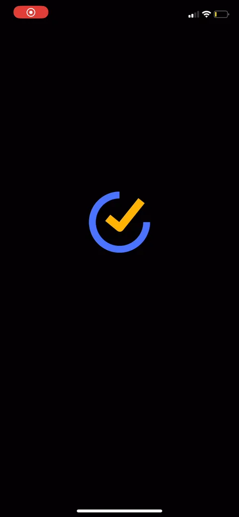 Ticktick onboarding screen 3