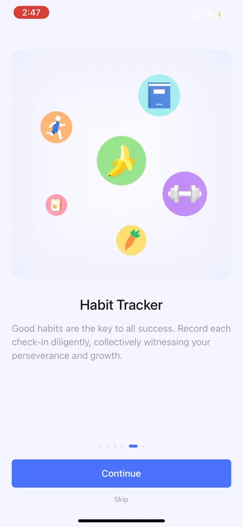 Ticktick onboarding screen 12