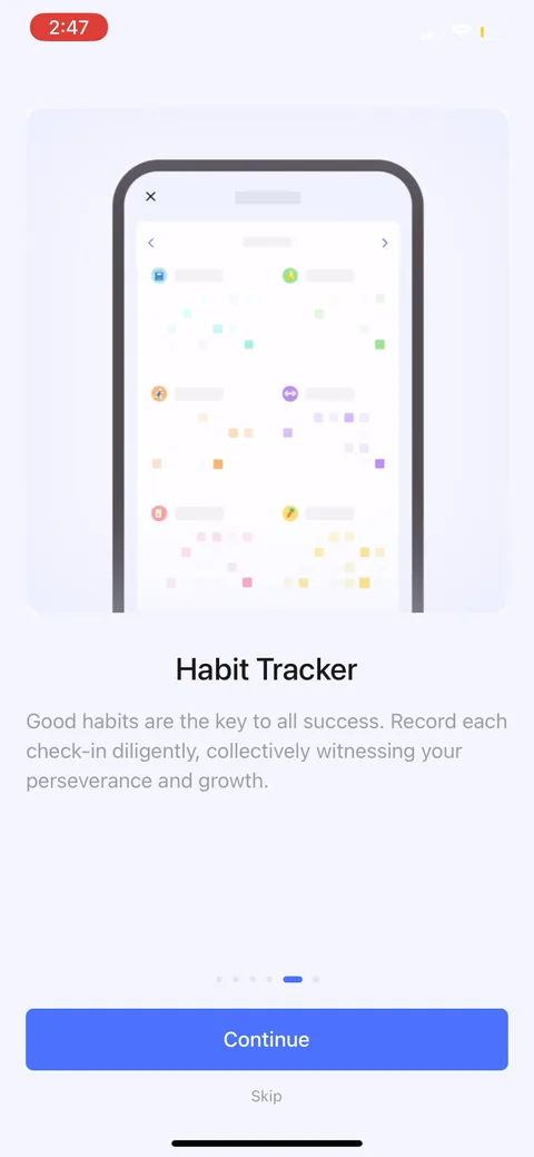 Ticktick onboarding screen 13