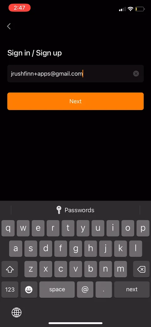 Ticktick onboarding screen 20