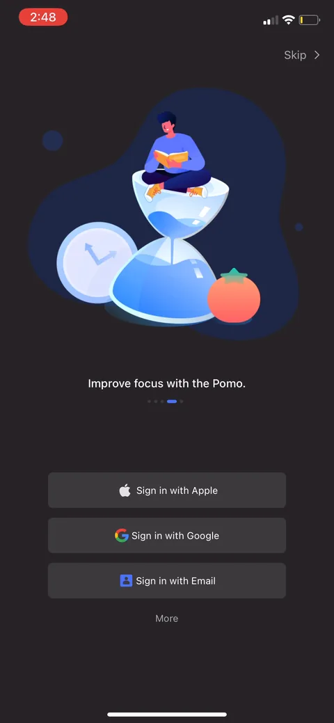 Ticktick onboarding screen 30