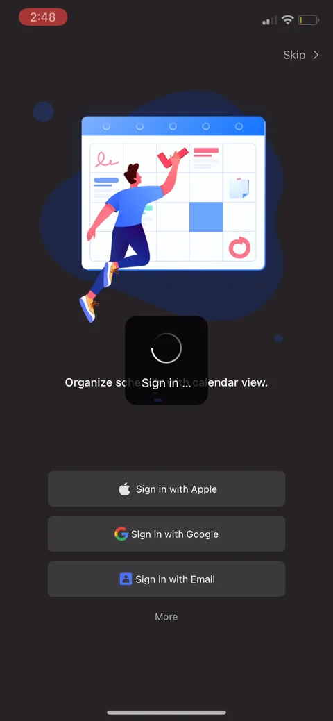 Ticktick onboarding screen 34