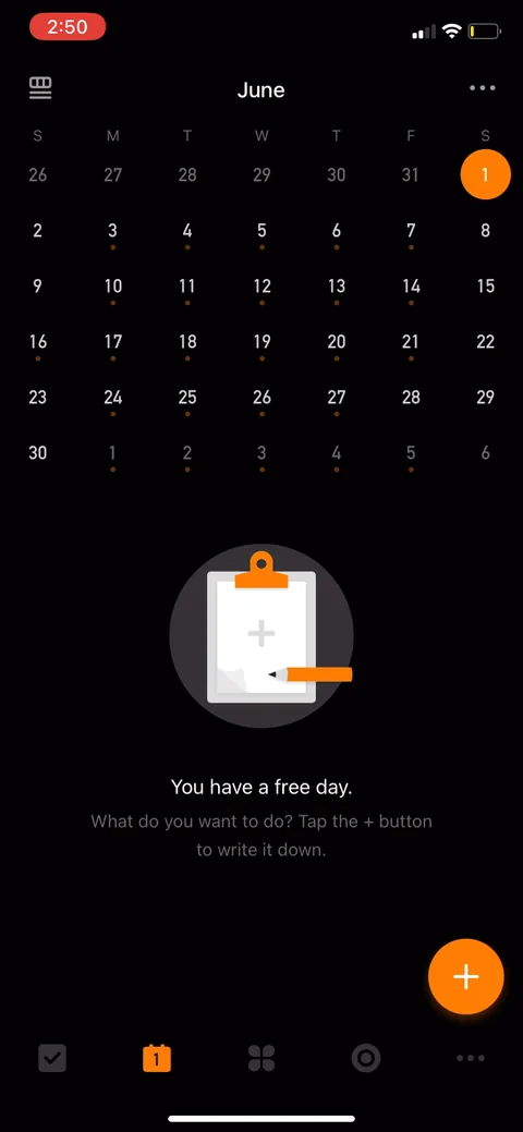 Ticktick onboarding screen 61