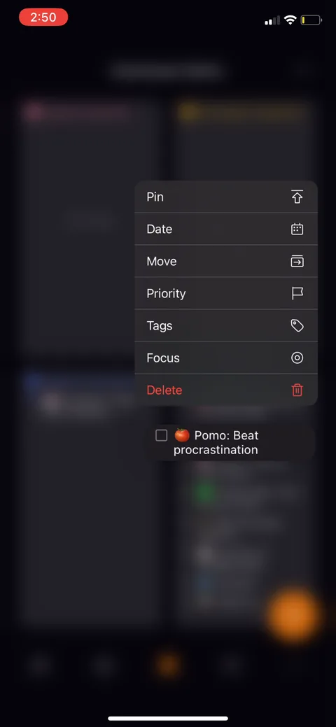 Ticktick onboarding screen 67