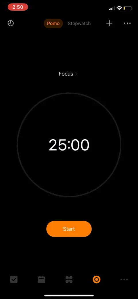 Ticktick onboarding screen 69