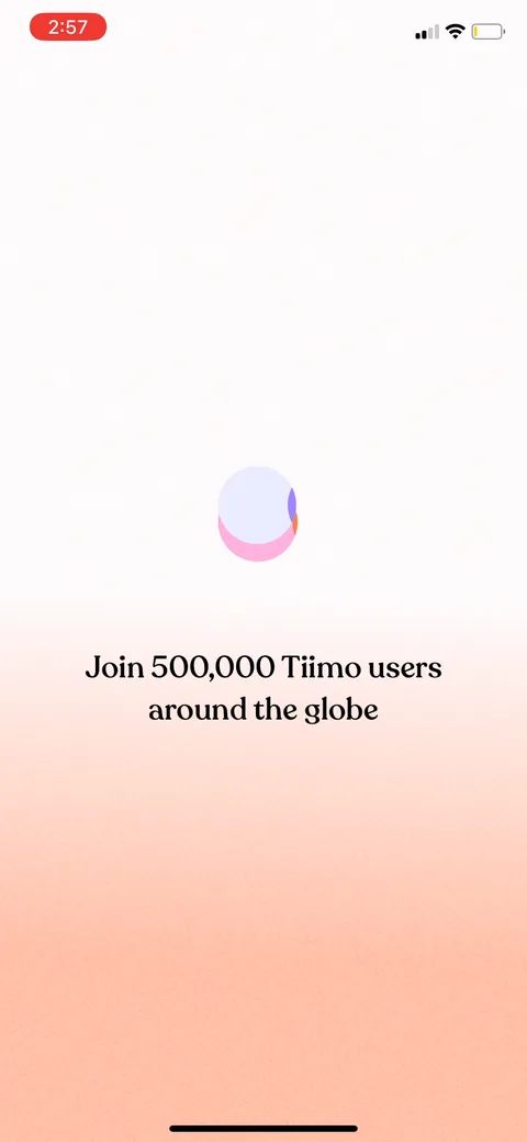 Tiimo onboarding screen 10: Full-screen 