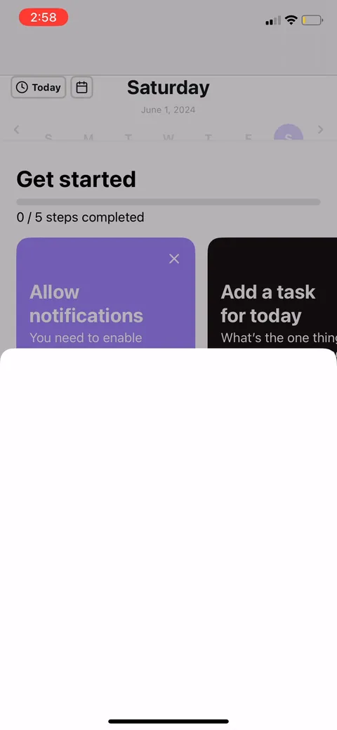 Tiimo onboarding screen 37