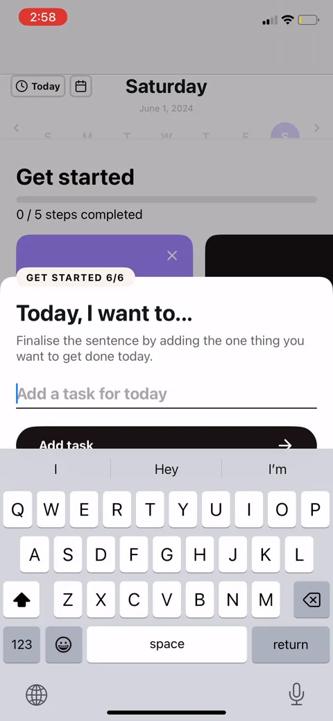 Tiimo onboarding screen 44