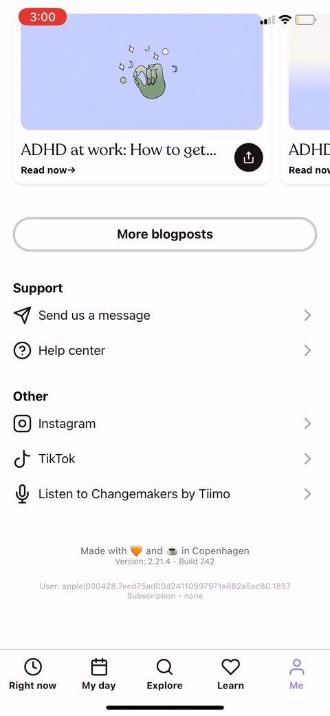 Tiimo onboarding screen 70