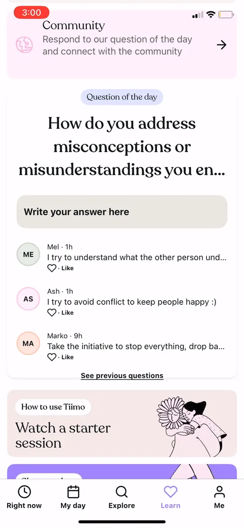 Tiimo onboarding screen 81: 