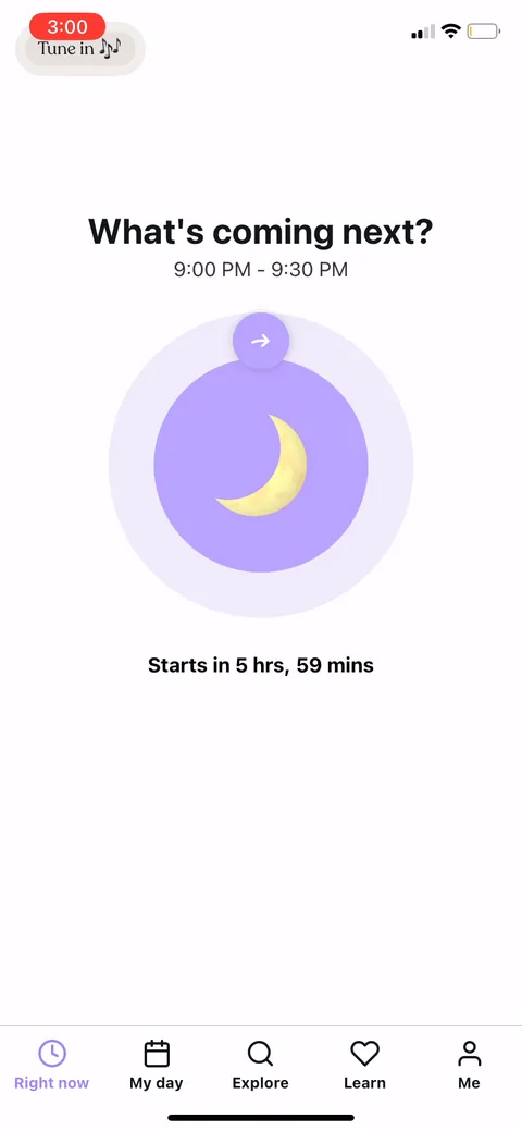 Tiimo onboarding screen 84