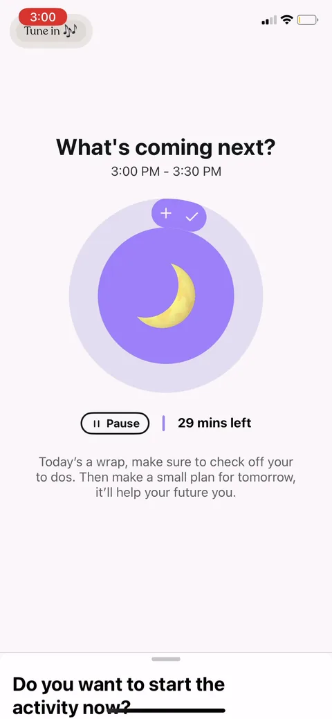 Tiimo onboarding screen 86