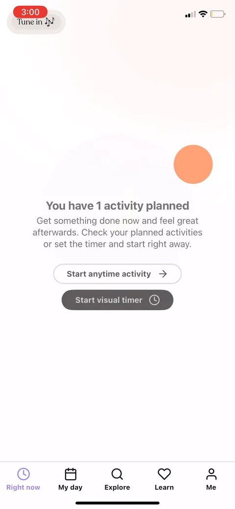 Tiimo onboarding screen 89