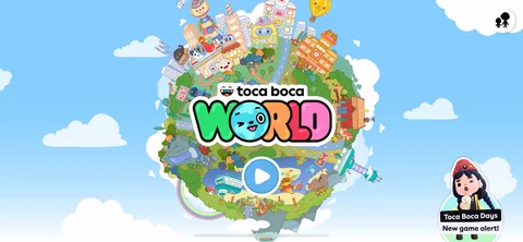 Toca Boca World onboarding screen 6: Tap play and you're in