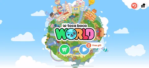 Toca Boca World onboarding screen 62: Back to the title