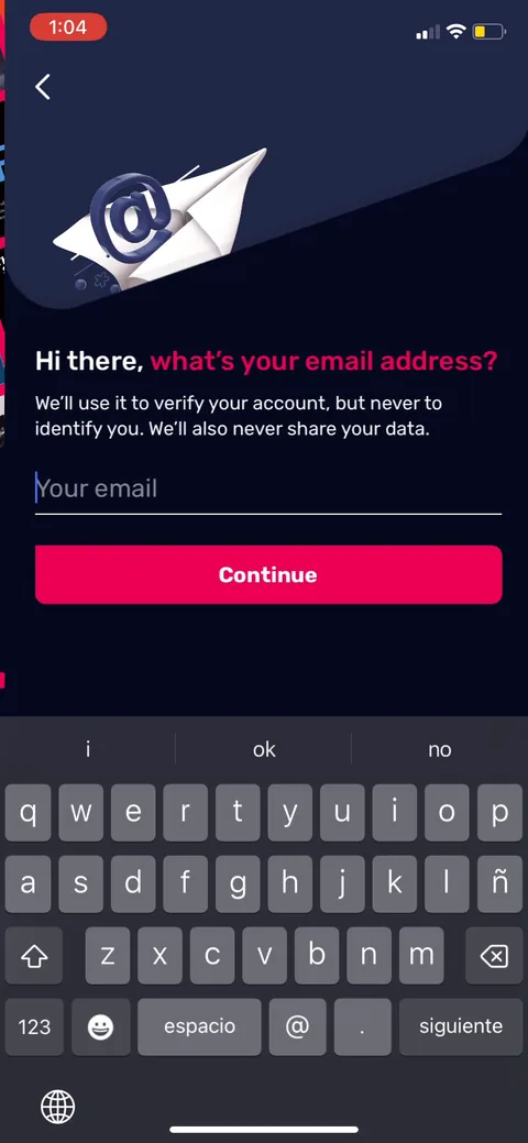 Uptime onboarding screen 5