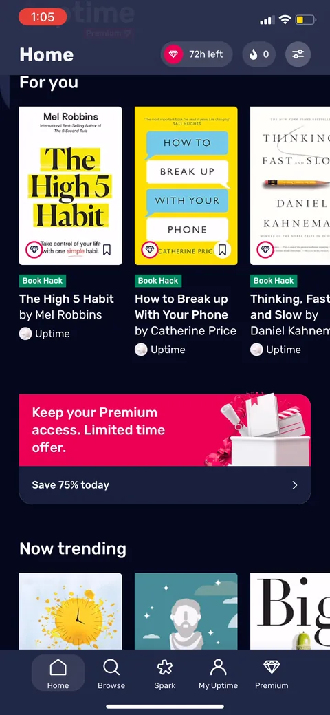 Uptime onboarding screen 28