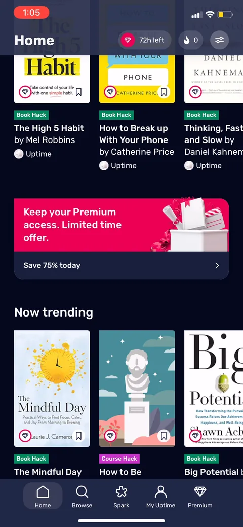 Uptime onboarding screen 29
