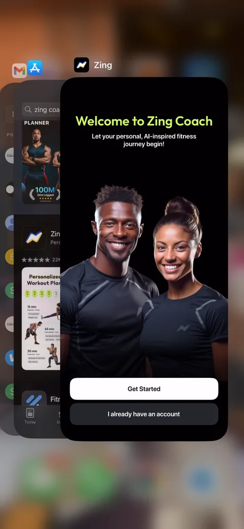 Zing Coach onboarding screen 6