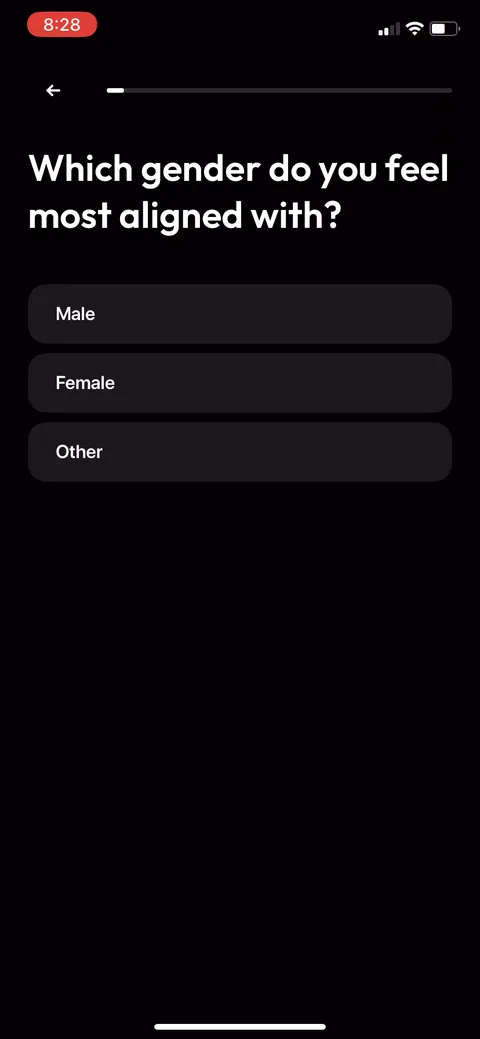 Zing Coach onboarding screen 9