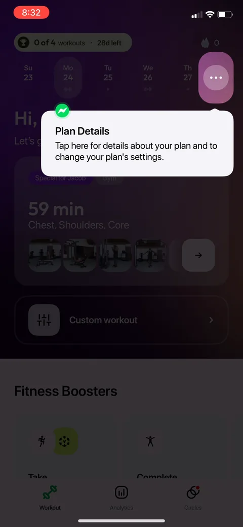 Zing Coach onboarding screen 56