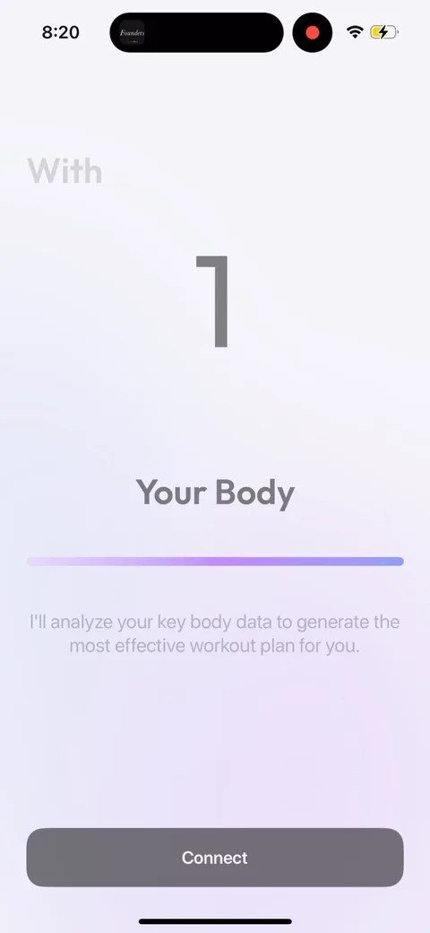 Zing Coach onboarding screen 16