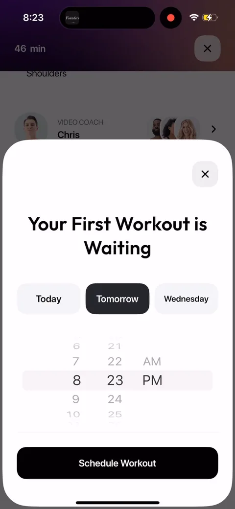 Zing Coach onboarding screen 66